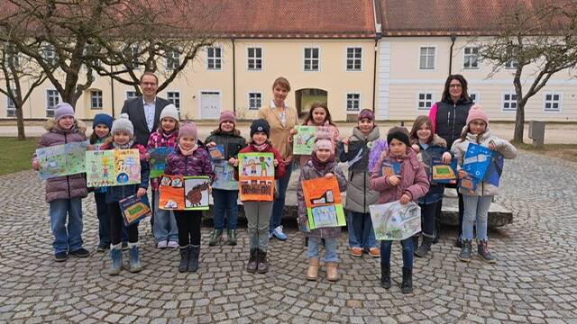 Bild Preisverleihung Malwettbewerb 2025