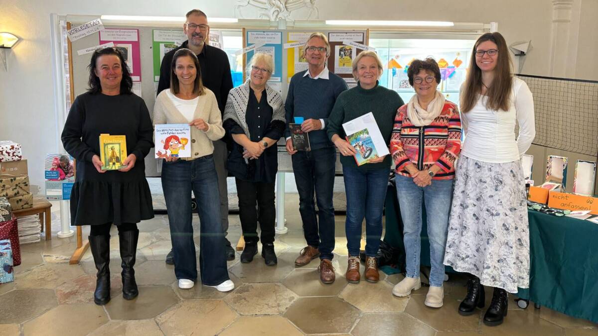 Bild Vorleser am bundesweiten Vorlesetag 2024